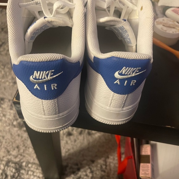 Men’s Air Force Royal Blue and White sneakers size 10.5 - Picture 5 of 15